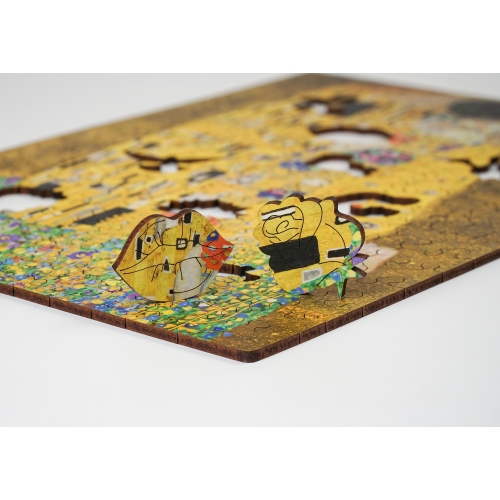 Drewniane puzzle A4 Gustav Klimt 